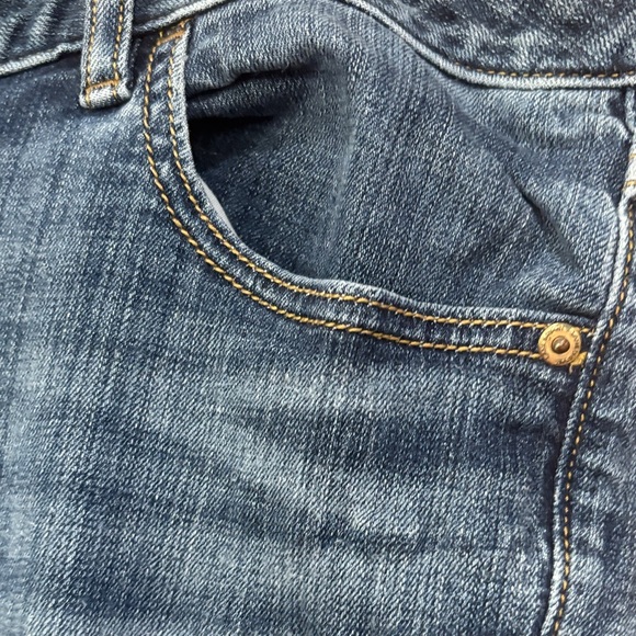 Lane Bryant Dark Blue capri Jeans - Picture 3 of 7